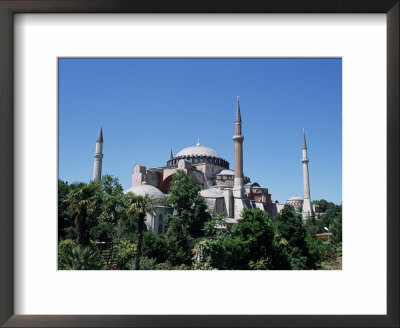 Hagia Sophia, Originally A Church, Then A Mosque, Unesco World Heritage Site, Istanbul, Turkey by R H Productions Pricing Limited Edition Print image