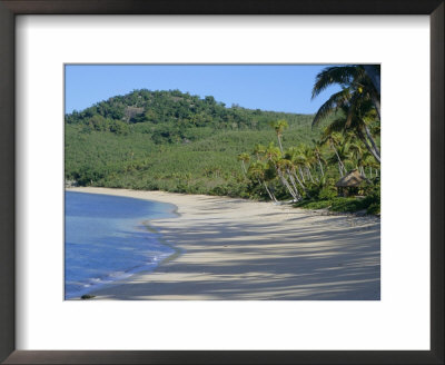 Tropical Beach, Waya Island, Yasawa Group, Fiji, South Pacific Islands by Julia Bayne Pricing Limited Edition Print image