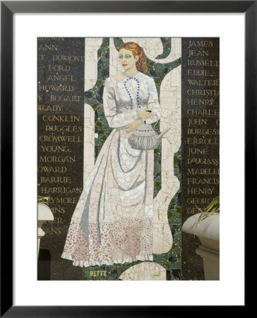 Bette Davis, Mosaic, Hollywood, Los Angeles, California, Usa by Ethel Davies Pricing Limited Edition Print image