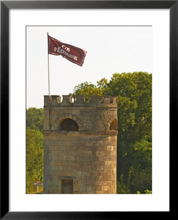 Tower In Vineyard At Chateau Cos D'estournel, France by Per Karlsson Pricing Limited Edition Print image