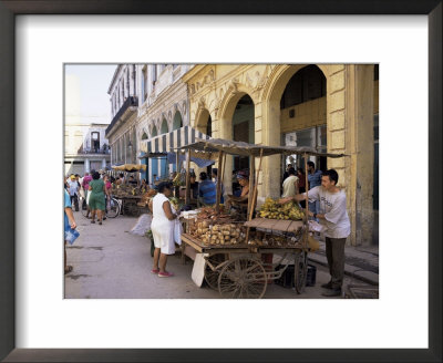 Street Market, Old Havana, Havana, Cuba, West Indies, Central America by Mark Mawson Pricing Limited Edition Print image