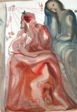 Dc Purgatoire 31 - La Confession De Dante by Salvador Dali Pricing Limited Edition Print image