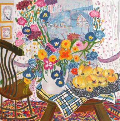 Interieur Au Pont D'argenteuil by Renee Halpern Pricing Limited Edition Print image