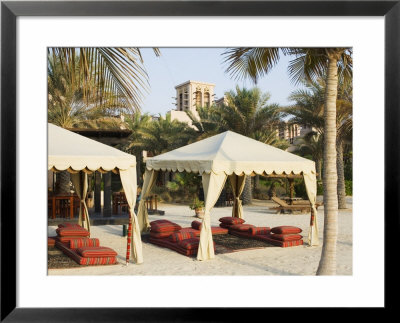 The Beach At The Madinat Jumeirah Hotel, Dubai, United Arab Emirates, Middle East by Amanda Hall Pricing Limited Edition Print image