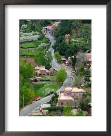 Village Of Aghbalou, Ourika Valley, Marrakech, Morocco by Walter Bibikow Pricing Limited Edition Print image