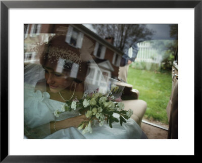 A Bride Leaves For The Old Dutch Church Of Sleepy Hollow In North Tarrytown by Jodi Cobb Pricing Limited Edition Print image