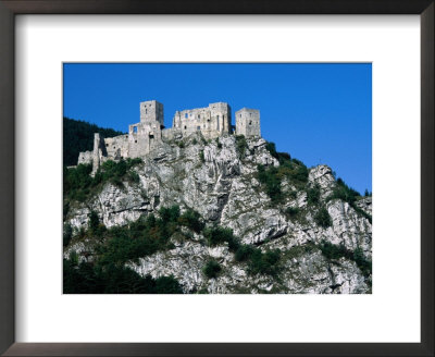 Strecno Castle, Over Village Near Zilina, Vah River Valley, Slovakia by Witold Skrypczak Pricing Limited Edition Print image