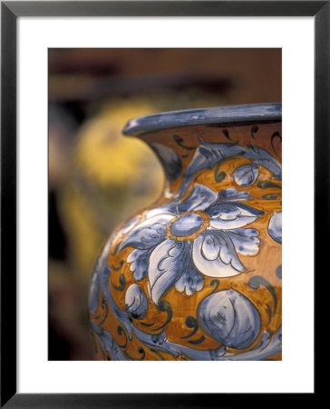 Traditional Earthenware Pottery, Il Chianti, Italy by Walter Bibikow Pricing Limited Edition Print image