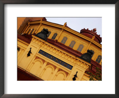View Of Cirkus Theatre On Djurgarden Island, Stockholm, Sweden by Nancy & Steve Ross Pricing Limited Edition Print image