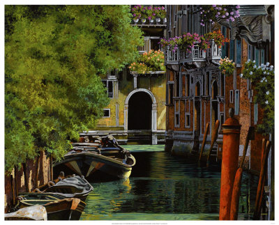 Il-Pali-Rosso-A-Venezia by Guido Borelli Pricing Limited Edition Print image