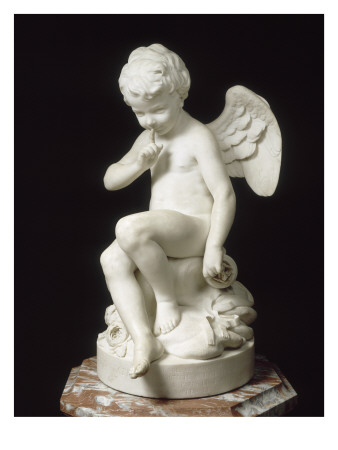 Cupid Admonishing In Marble by Etienne-Maurice Falconet Pricing Limited Edition Print image