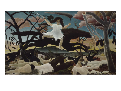 War, Or The Horseride Of Discord, 1894 by Henri Rousseau Pricing Limited Edition Print image