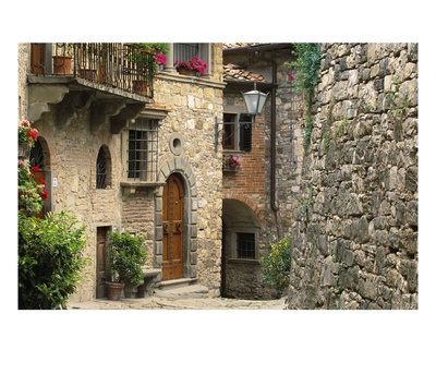 Tuscan Stone Houses by William Manning Pricing Limited Edition Print image