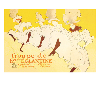 Troupe De Mille Eglantine by Henri De Toulouse-Lautrec Pricing Limited Edition Print image