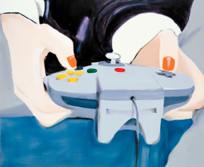 Point Of View (Mai With Nintendo Controller) by Miltos Manetas Pricing Limited Edition Print image