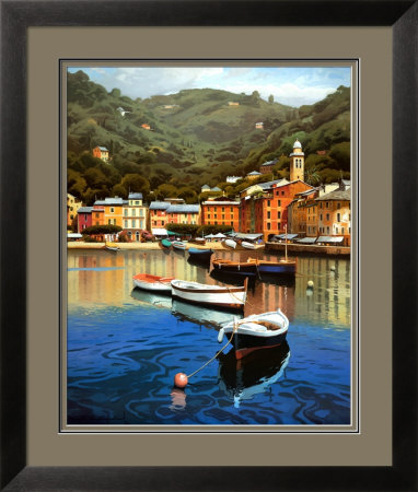 Harbor At Last Light by Ramon Pujol Pricing Limited Edition Print image