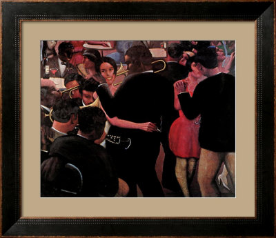 Blues, 1929 by Archibald Motley Pricing Limited Edition Print image