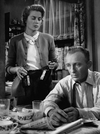 Actress Grace Kelly And Actor Bing Crosby, In Scene From Country Girl by Ed Clark Pricing Limited Edition Print image
