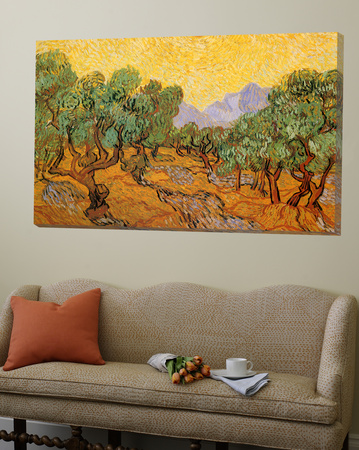 Sun Over Olive Grove, 1889 by Vincent Van Gogh Pricing Limited Edition Print image