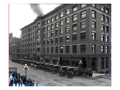 Augustine Kyer, 815-17 First Avenue, Seattle (May 18, 1909) by Ashael Curtis Pricing Limited Edition Print image