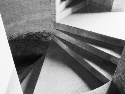 Spiral Staircase, Fort Point, San Francisco, California, Usa by Bob Cornelis Pricing Limited Edition Print image