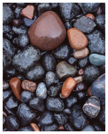 Beaver Bay Rocks I by Danny Burk Pricing Limited Edition Print image