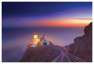 Night At Point Reyes Lighthouse by Harold Davis Pricing Limited Edition Print image