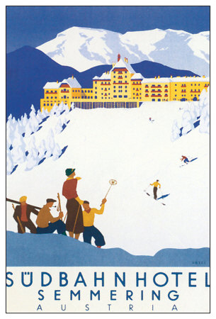 Sudbahn Hotel, Semmering, Austria by Kosel Hermann Pricing Limited Edition Print image