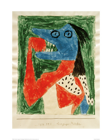 Hungry Girl by Paul Klee Pricing Limited Edition Print image