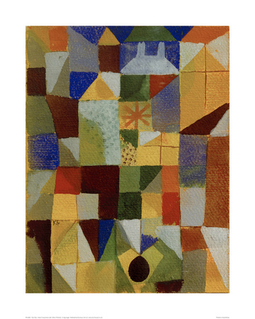 Urban Composition With Yellow Windows by Paul Klee Pricing Limited Edition Print image