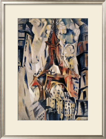 La Tour Eifel, 1910 by Robert Delaunay Pricing Limited Edition Print image