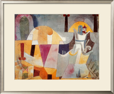Landscape With Black Columns by Paul Klee Pricing Limited Edition Print image