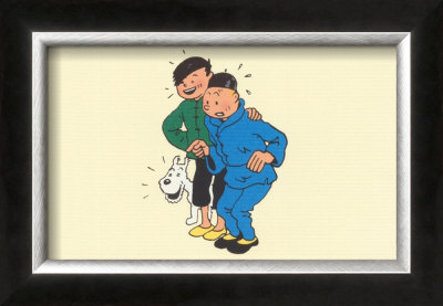 Tintin And Chan by Hergé (Georges Rémi) Pricing Limited Edition Print image