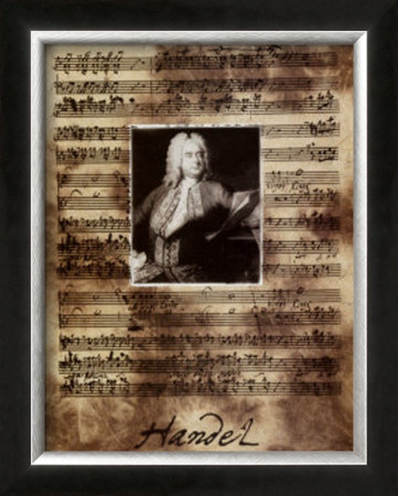 Principals Of Music, Handel by Susan Hartenhoff Pricing Limited Edition Print image