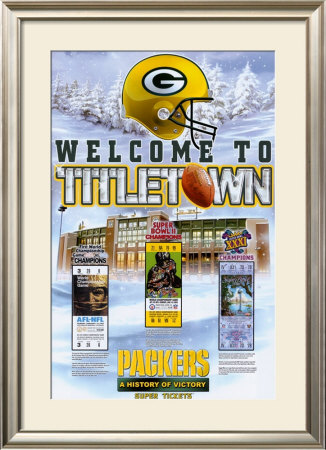 Packers Super Tickets by Andy Wenner Pricing Limited Edition Print image
