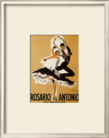 Rosario And Antonio, 1949 by Paul Colin Pricing Limited Edition Print image