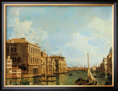 View Of The Grand Canal by Canaletto Pricing Limited Edition Print image