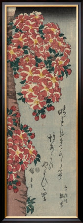 Double Cherry In Flower by Ando Hiroshige Pricing Limited Edition Print image