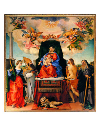 Altarpiece Of Santo Spirito by Lorenzo Costa Pricing Limited Edition Print image