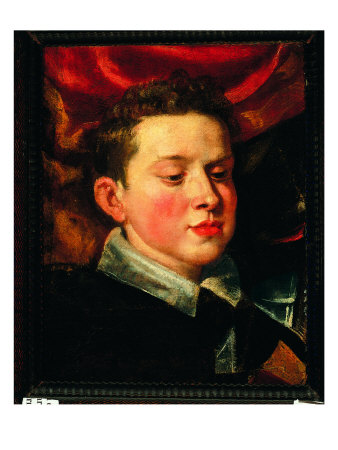 Portrait Of Prince Ferdinando Gonzaga by Lorenzo Lotto Pricing Limited Edition Print image