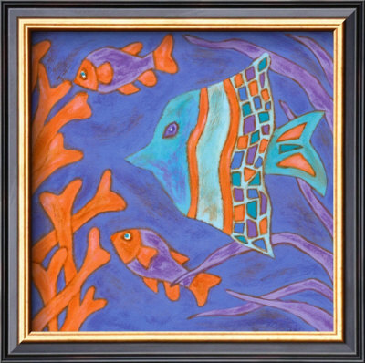 Pop Fish Iii by Nancy Slocum Pricing Limited Edition Print image