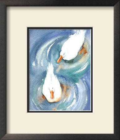 Ducks In A Pond by Paula Patterson Pricing Limited Edition Print image