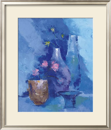 Evocacion Azul Ii by Jose Aguilar Pricing Limited Edition Print image