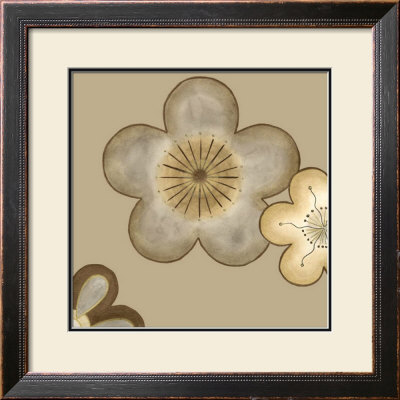 Pop Blossoms In Neutral Ii by Erica J. Vess Pricing Limited Edition Print image