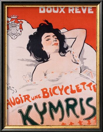 Bicyclette Kymris, Doux Reve by Jules-Alexandre Grun Pricing Limited Edition Print image
