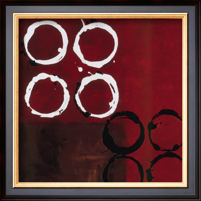 Red Circles I by Laurie Maitland Pricing Limited Edition Print image