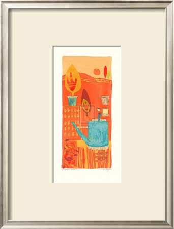 Marmalade Garden I by Liz Myhill Pricing Limited Edition Print image