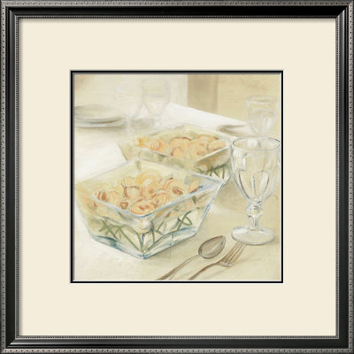 Table Setting With Flowers by David Col Pricing Limited Edition Print image