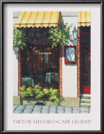 Cafe Legend by Viktor Shvaiko Pricing Limited Edition Print image