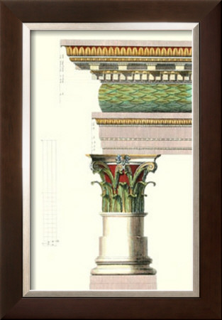 Detail, Column And Cornice Ii by Giovanni Battista Borra Pricing Limited Edition Print image